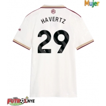 Camiseta Arsenal Kai Havertz #29 Tercera Equipación para mujer 2025-26 manga corta